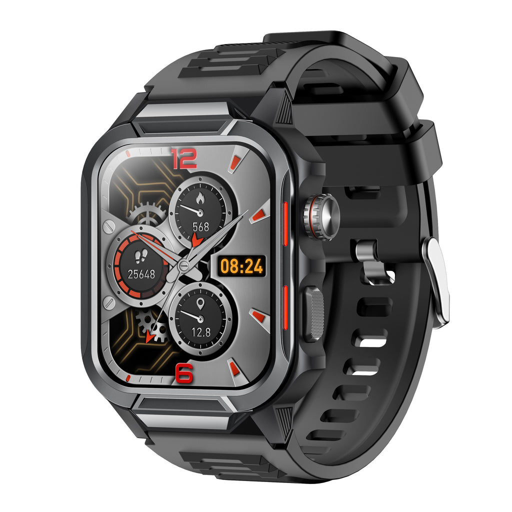 Smart Watch for Men 3ATM Waterproof Smartwatch 1.96 inch screen for Android and iOS Phones Fitness Tracker Watch with 100+ Sports Modes-5