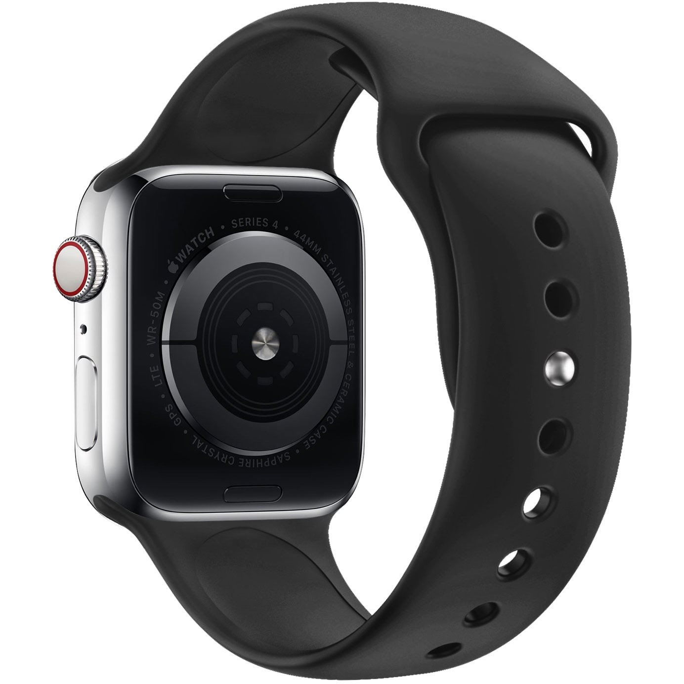 Eternico Essential Apple Watch 38mm / 40mm / 41mm méret M-L - solid black (APW-AWESSBKL-38)-0