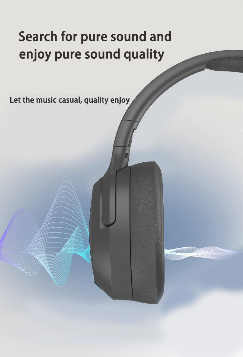 NNEDSZ Pink P2963 Wireless Bluetooth Headphones with LED Light, Hi-Fi Sound, and Sport Design-2